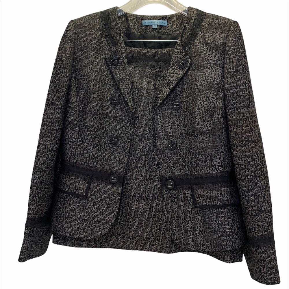 Antonio Melanie suit set jacket/skirt size 10